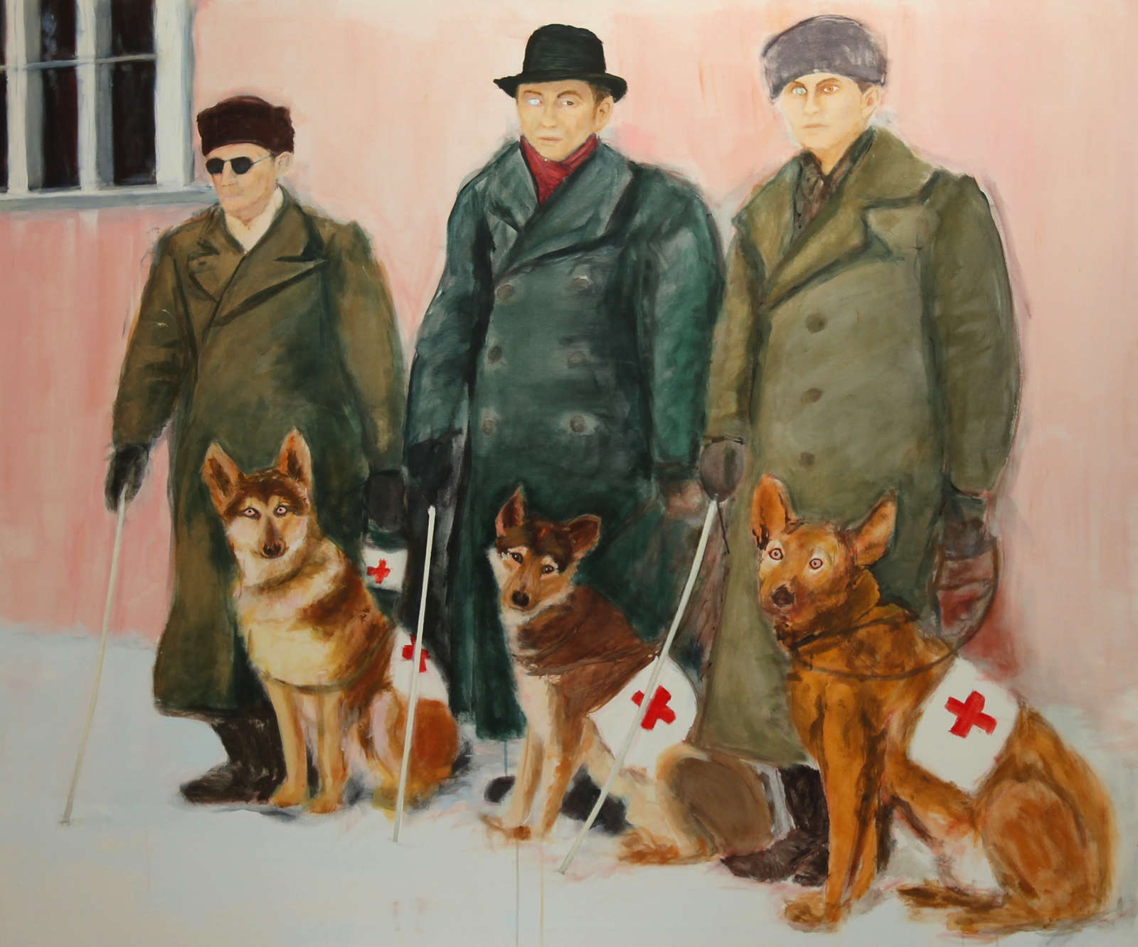The three dogs